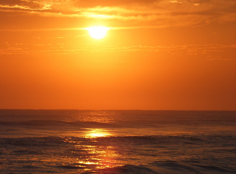 Sun set